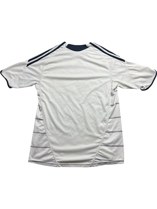 Vintage White Adidas Chelsea Football Jersey 2009/2010 (M)