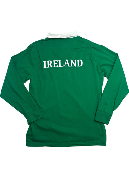 Vintage Green Hy-Pro Rugby Shirt Ireland 2024 (L)