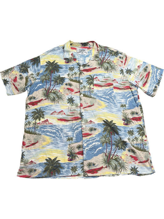 Vintage Multicolor Duke London Hawaiian Shirt XXL (XXL)