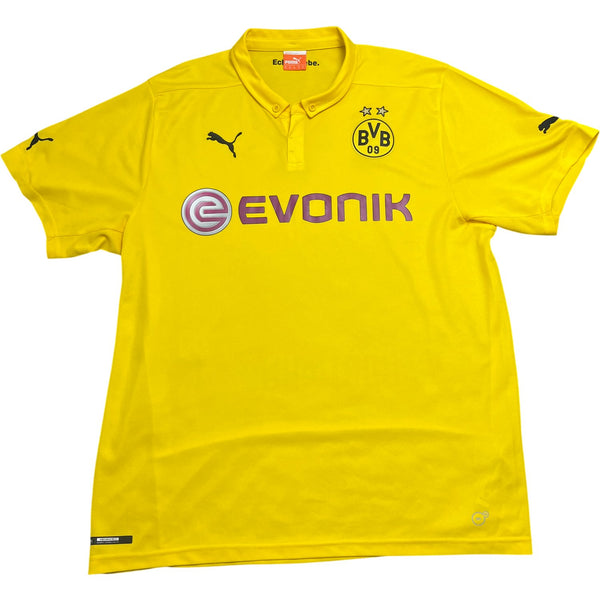 Vintage Yellow Puma BVB Dortmund Football Jersey (XL)