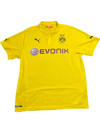 Vintage Yellow Puma BVB Dortmund Football Jersey (XL)