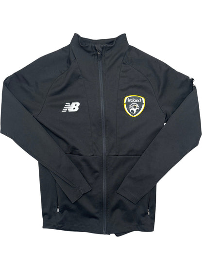 Vintage Black New Balance Sport Jacket Kids Age 8-9 (S)
