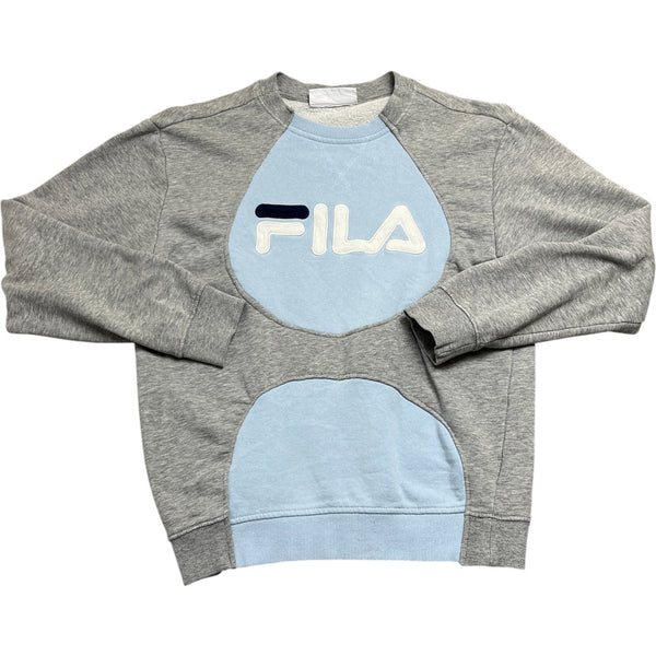 Vintage Grey Fila Crewneck Sweatshirt 90s (XS)