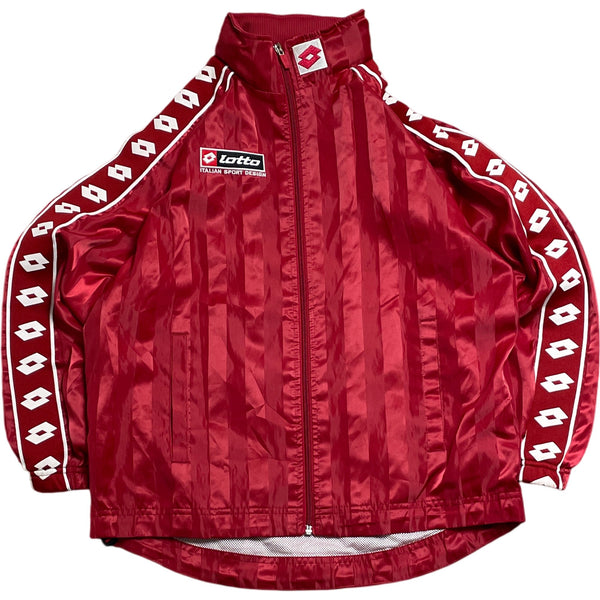 Vintage Red Lotto Track Jacket 90s (S)