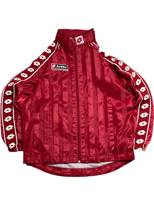 Vintage Red Lotto Track Jacket 90s (S)