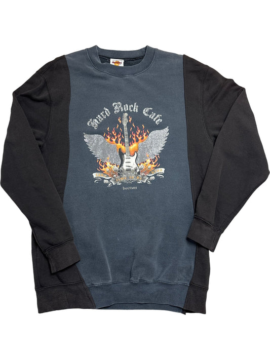 Vintage Black Hard Rock Cafe Sweatshirt (XS)