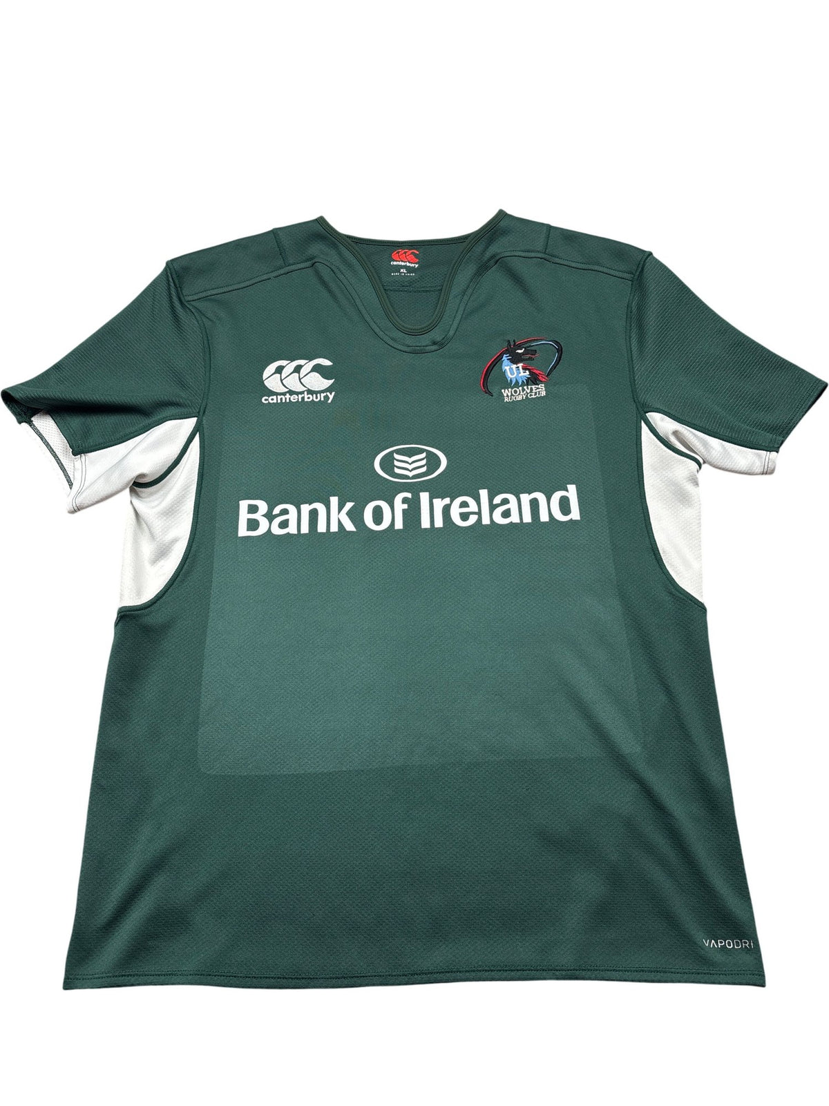 Vintage Green Canterbury UL Rugby Jersey 18 (XL)