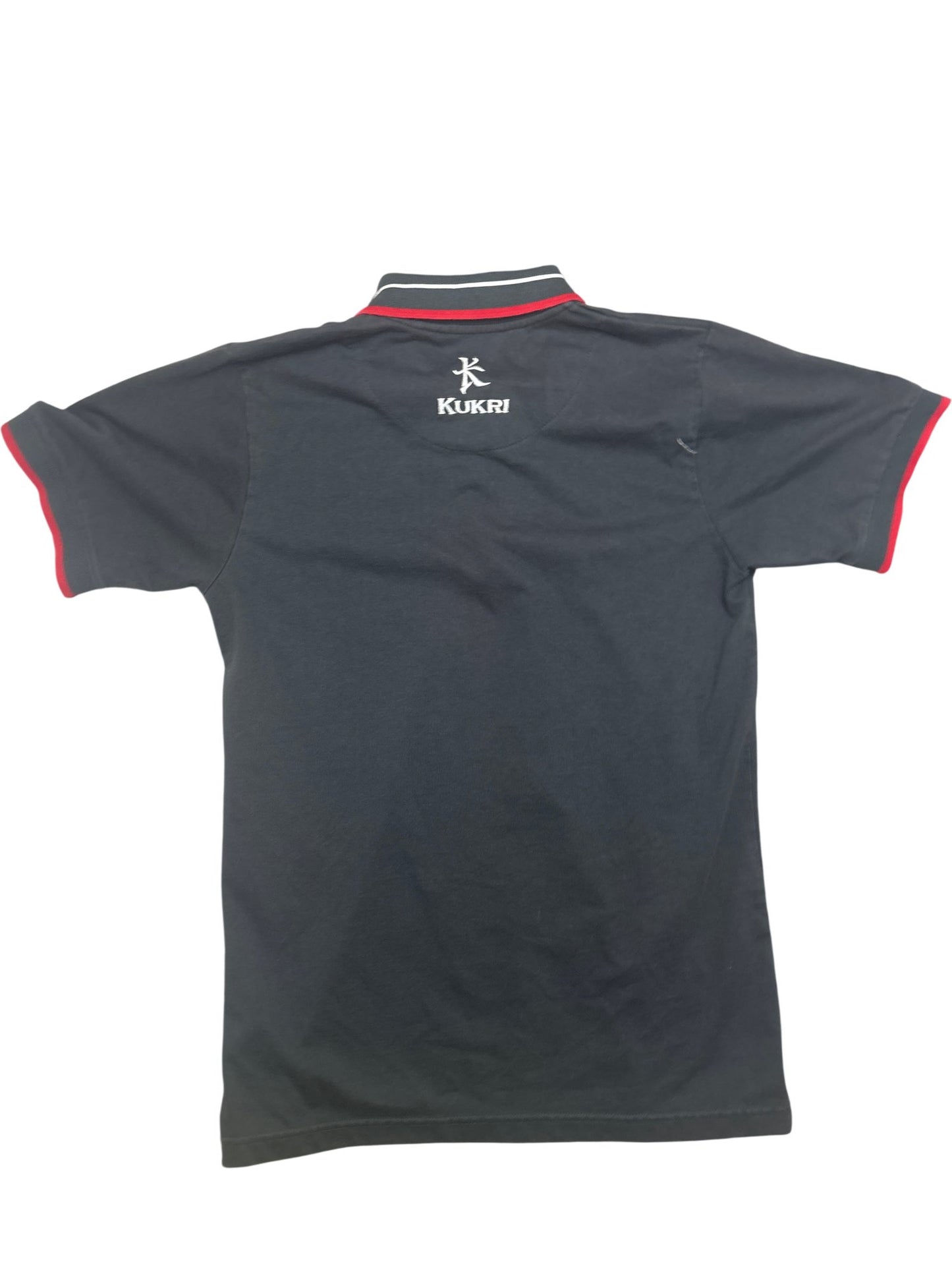 Vintage Black Kukri Polo Shirt Ulster Rugby 6 (M)