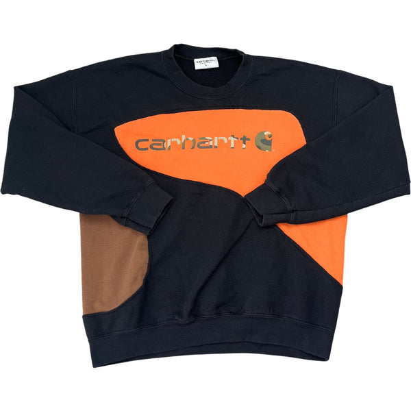 Vintage Black Carhartt Sweatshirt (L)