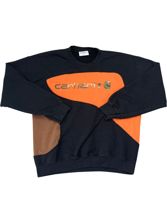 Vintage Black Carhartt Sweatshirt (L)