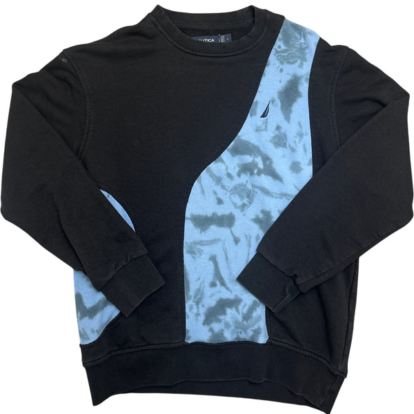 Vintage Black Nautica Crewneck Sweatshirt (L)