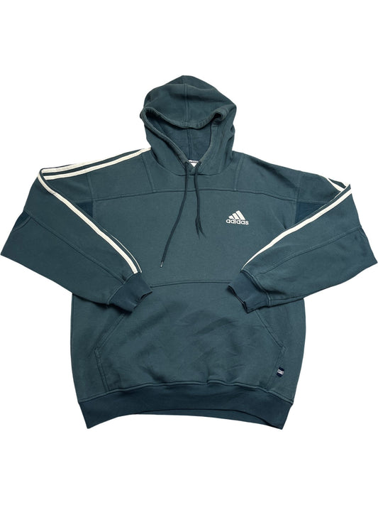 Vintage Blue Adidas Hoodie (L)