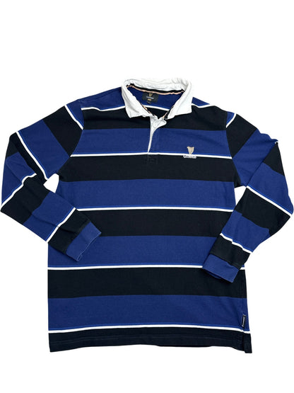 Vintage Blue Guinness Rugby Shirt (XL)