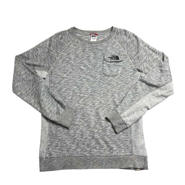 Vintage Grey The North Face Crewneck Sweatshirt (M)