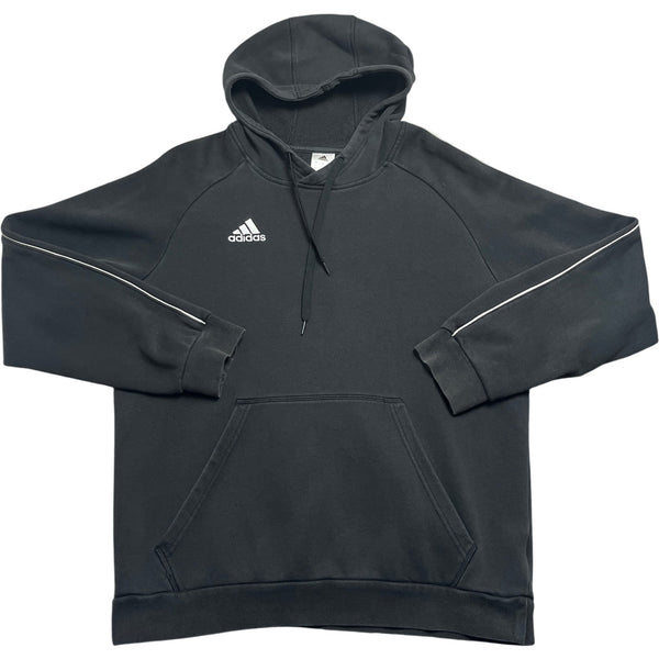 Vintage Black Adidas Hoodie (L)