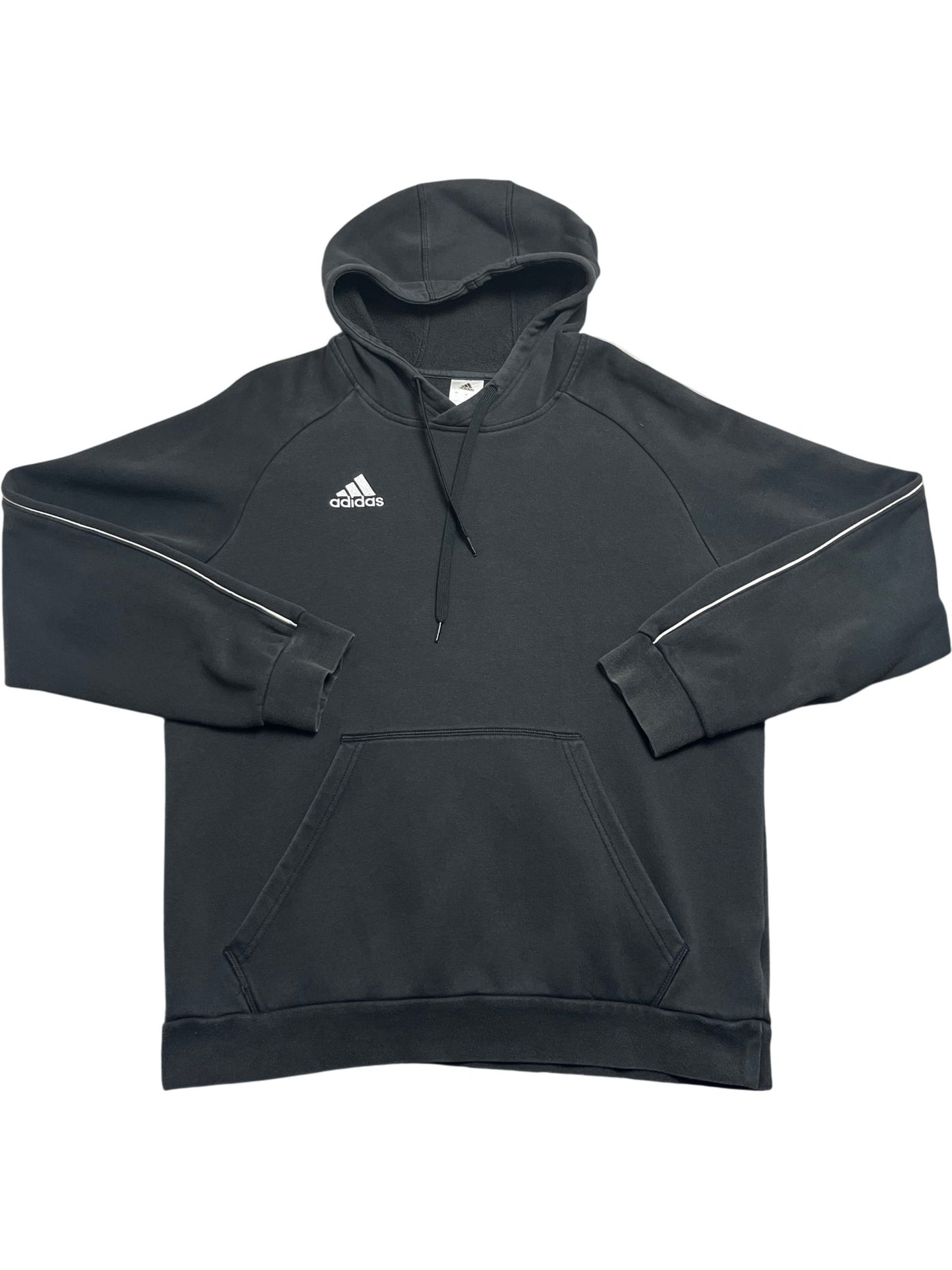 Vintage Black Adidas Hoodie (L)