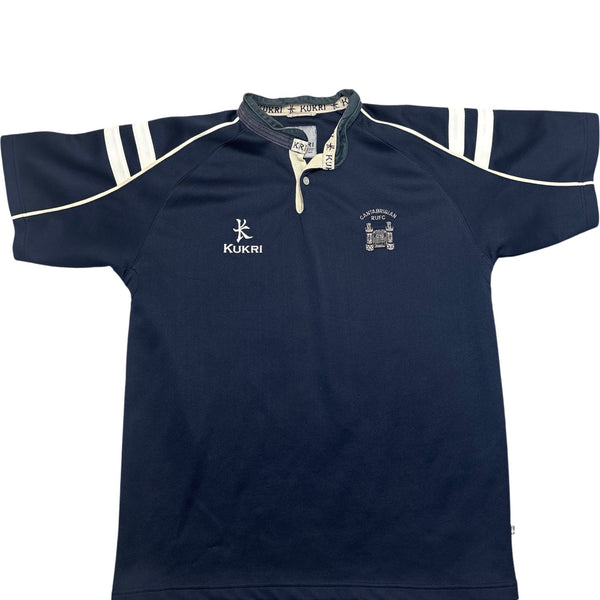 Vintage Navy Kukri Rugby Shirt (XL)