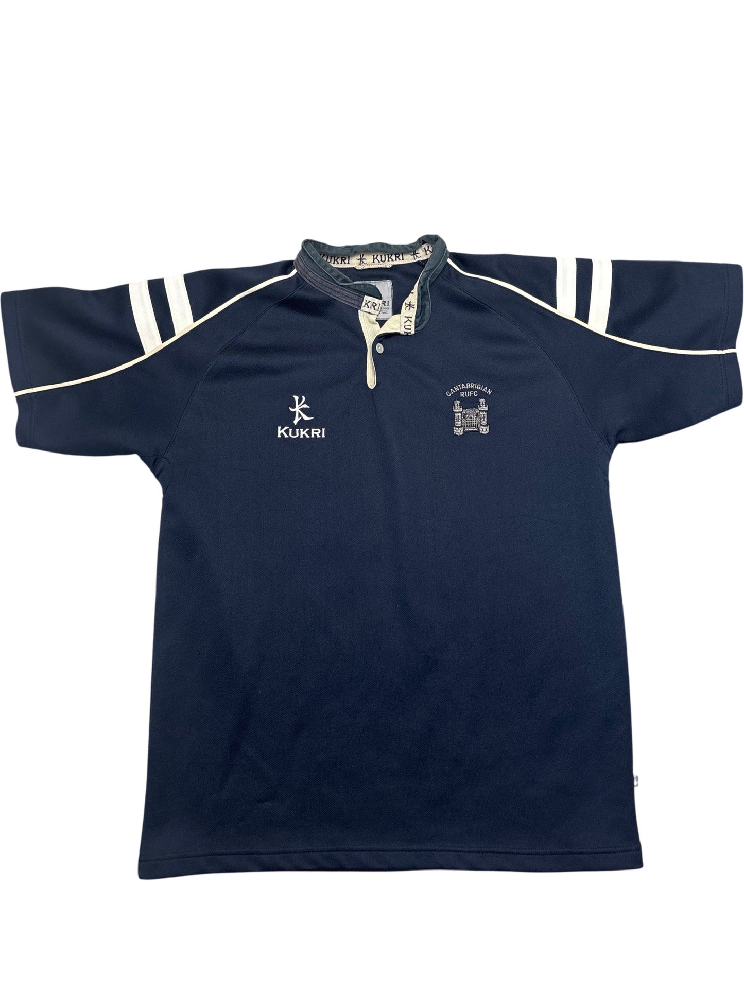 Vintage Navy Kukri Rugby Shirt (XL)