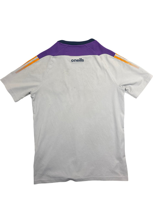 Vintage Grey O'Neills T-Shirt Wexford GAA Zurich Logo (S)