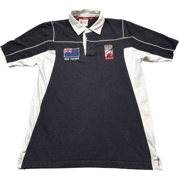 Vintage Black Whack Vintage Rugby Shirt New Zealand (M)