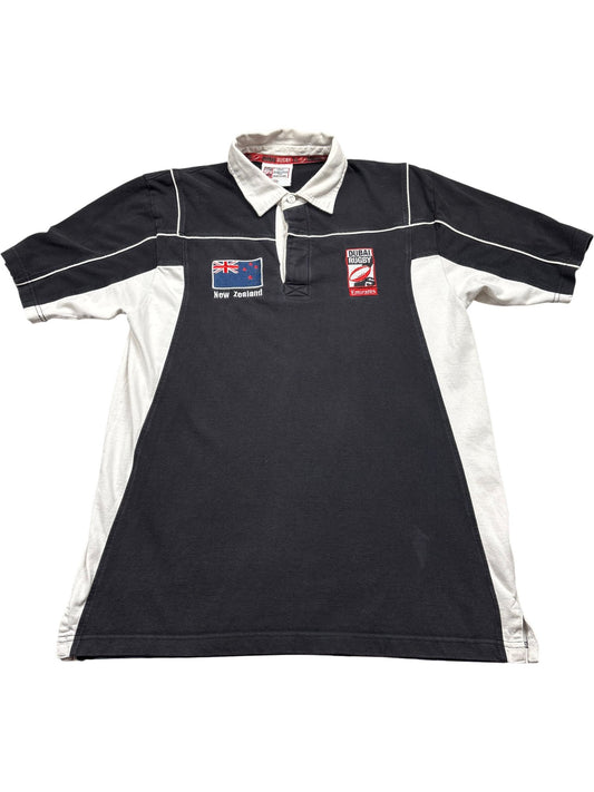 Vintage Black Whack Vintage Rugby Shirt New Zealand (M)