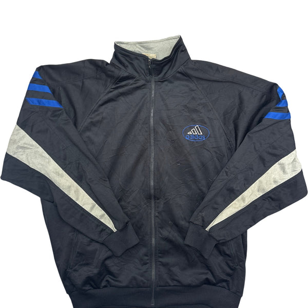 Vintage Black Adidas Track Jacket 90s (L)