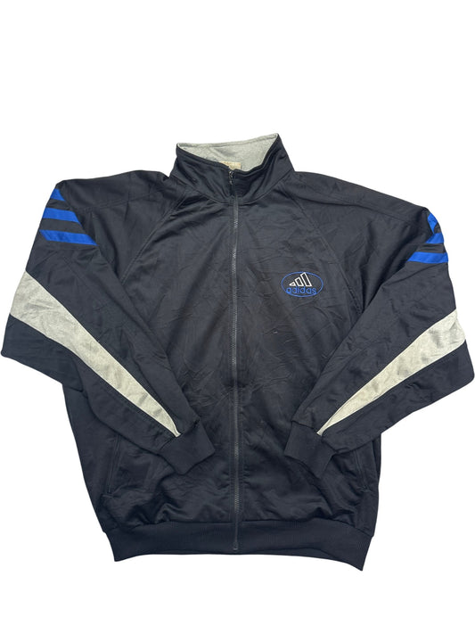 Vintage Black Adidas Track Jacket 90s (L)