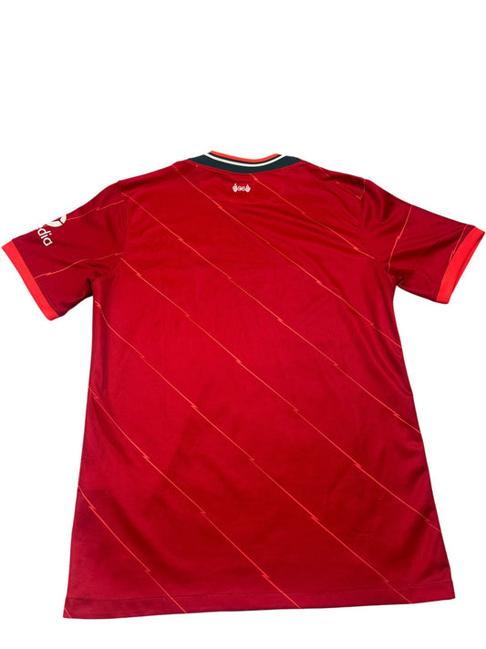 Vintage Red Nike Football Jersey LFC 2020s (XL)