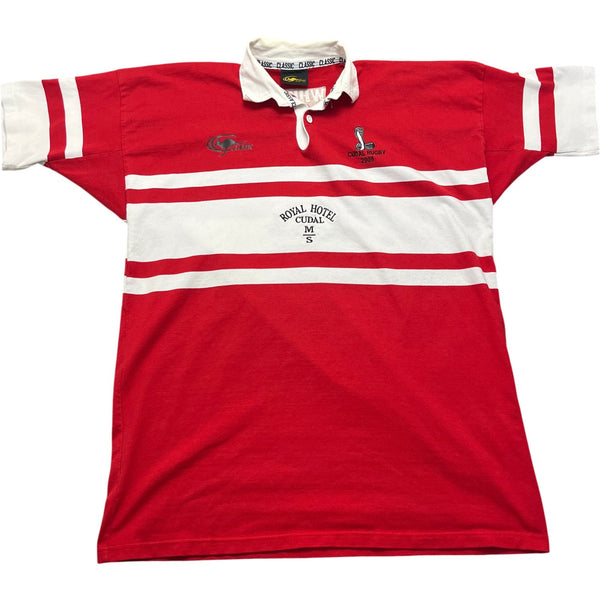 Vintage Red Classic Rugby Shirt 2003 (XXL)