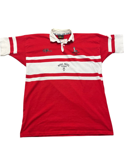 Vintage Red Classic Rugby Shirt 2003 (XXL)