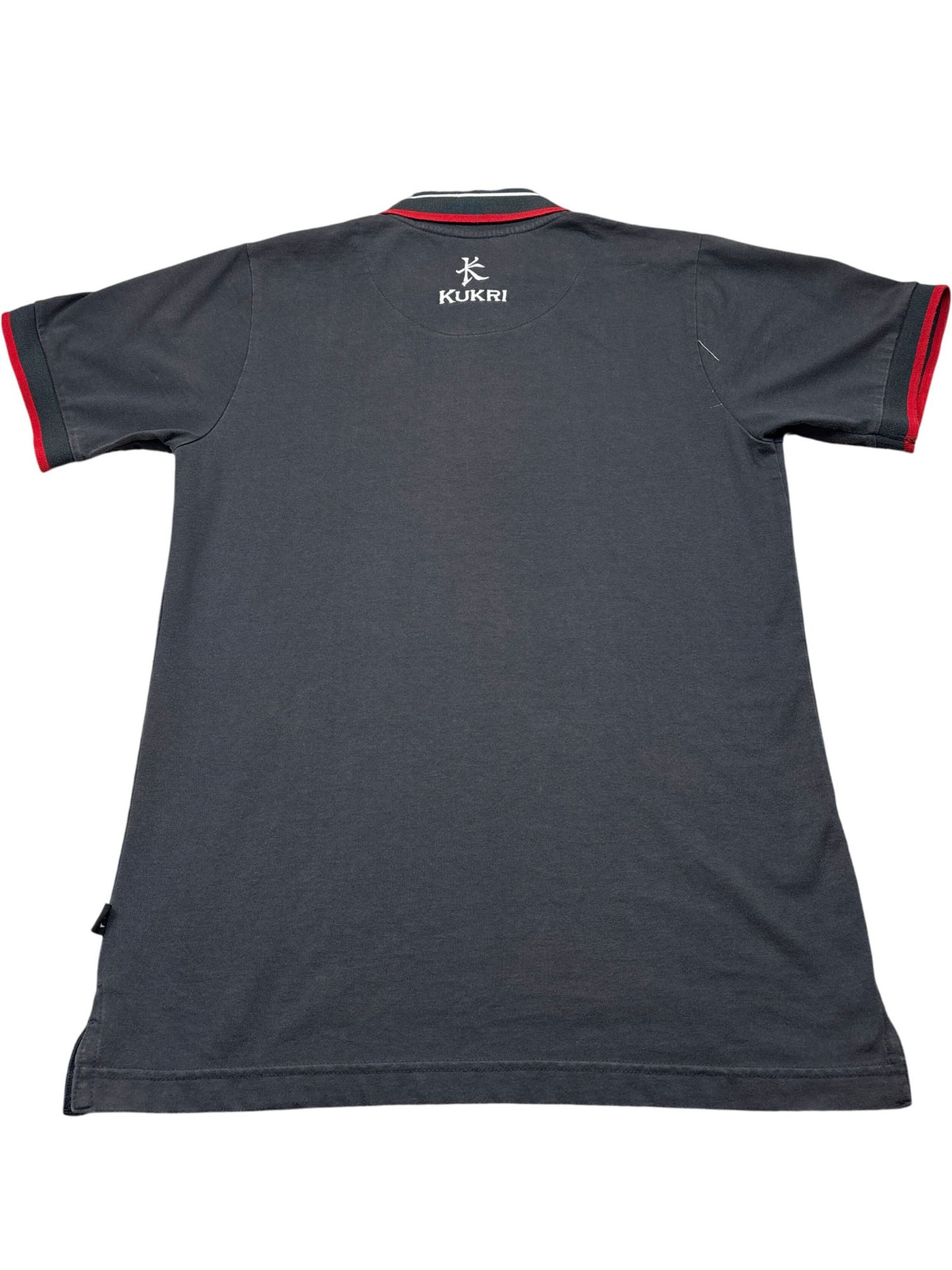 Vintage Grey Kukri Ulster Rugby Polo Shirt (M)