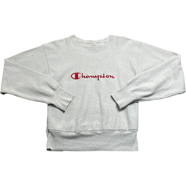 Vintage Grey Champion Crewneck Sweatshirt (S)