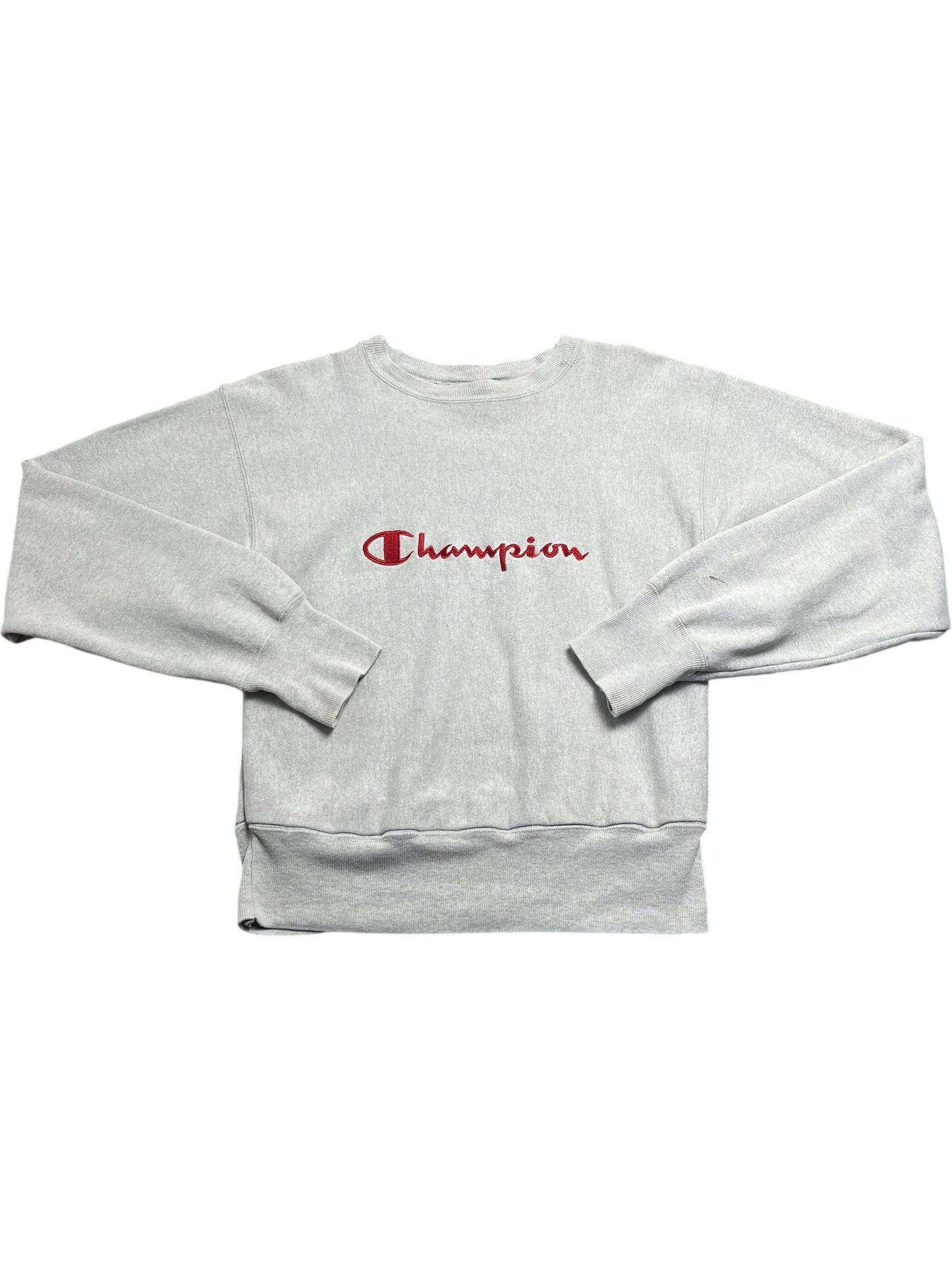 Vintage Grey Champion Crewneck Sweatshirt (S)