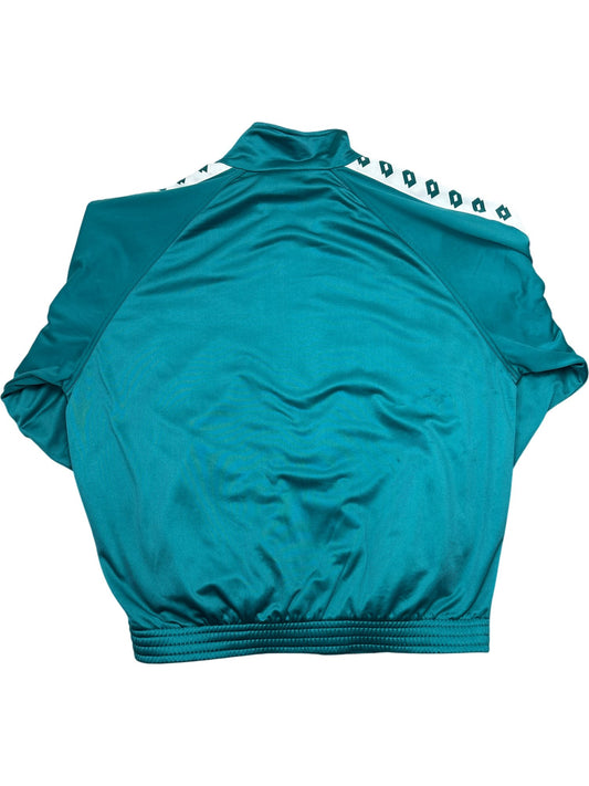 Vintage Green Lotto Track Jacket 80s  (L)