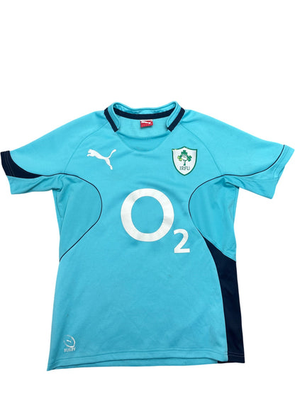 Vintage Blue Puma Rugby Jersey Ireland IRFU (S)