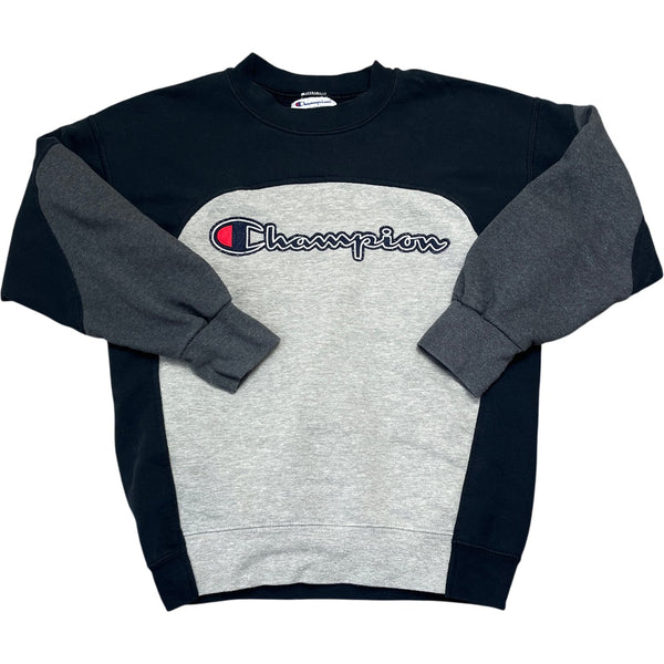 Vintage Grey Champion Sweatshirt Logo (M)