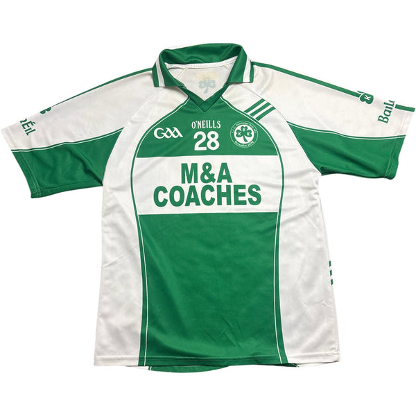 Vintage Green O'Neills Ballyhale Shamrocks GAA Jersey 28 (M)