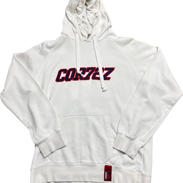 Vintage White Cortez Hoodie 90s (M)