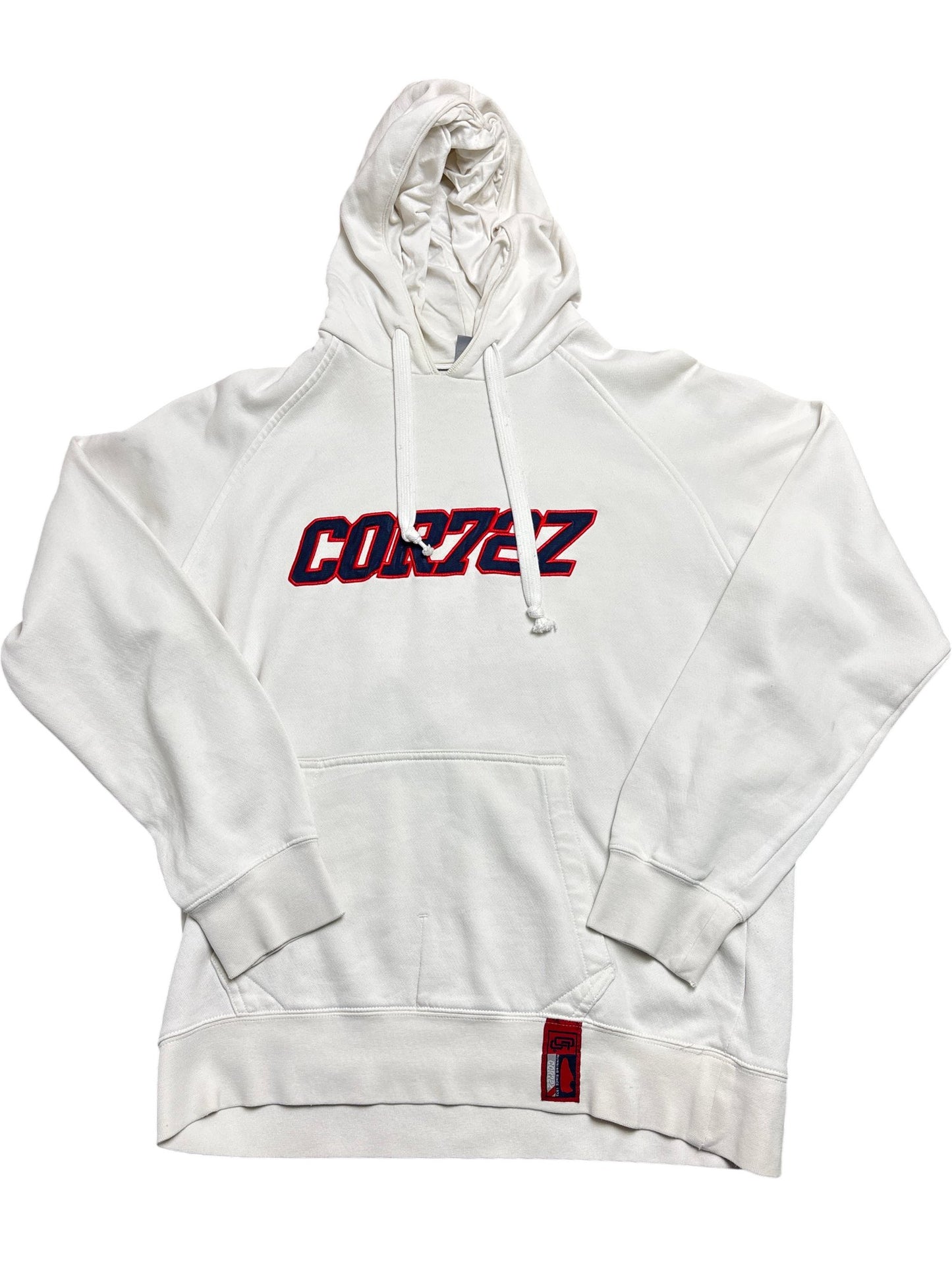Vintage White Cortez Hoodie 90s (M)