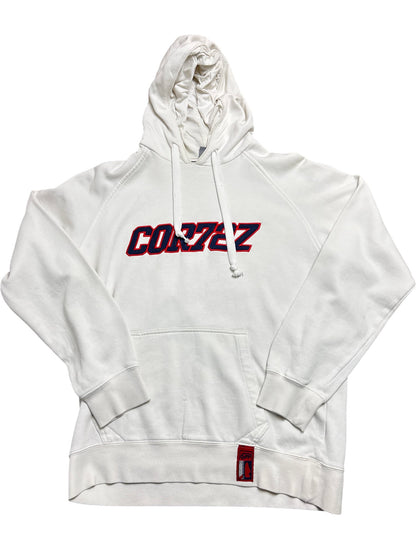 Vintage White Cortez Hoodie 90s (M)