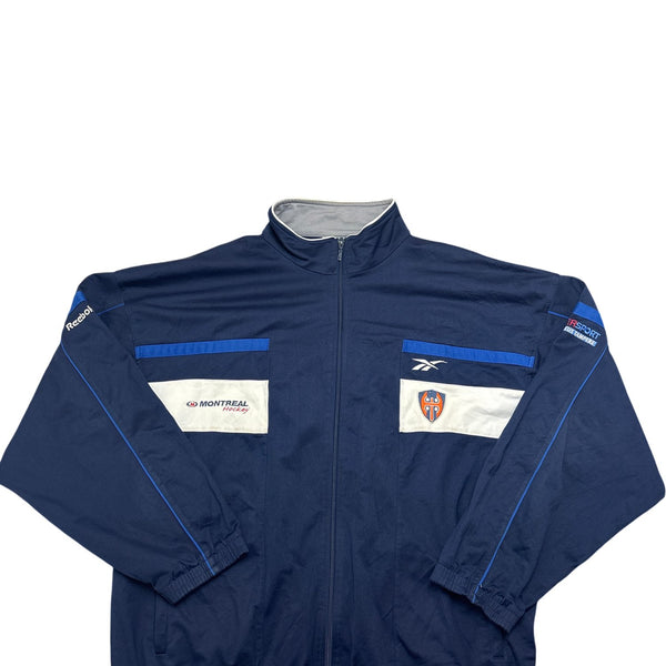 Vintage Blue Reebok Sport Jacket Montreal Hockey (M)