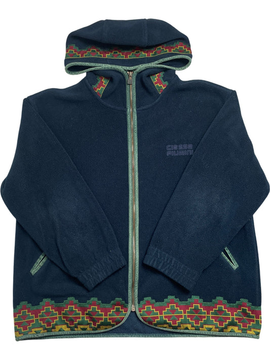 Vintage Navy Ciesse Piumini Fleece Jacket 90s (M)