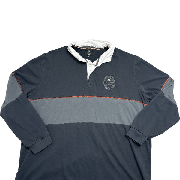 Vintage Grey Whack Vintage Rugby Shirt Embroidered (XXL)