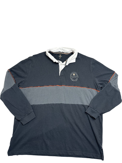 Vintage Grey Whack Vintage Rugby Shirt Embroidered (XXL)