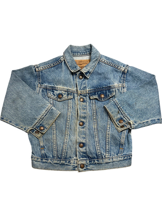Vintage Blue Levi's Jacket Kids Size ()
