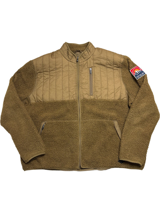 Vintage Brown Whack Vintage Fleece Jacket 90s (XXL)