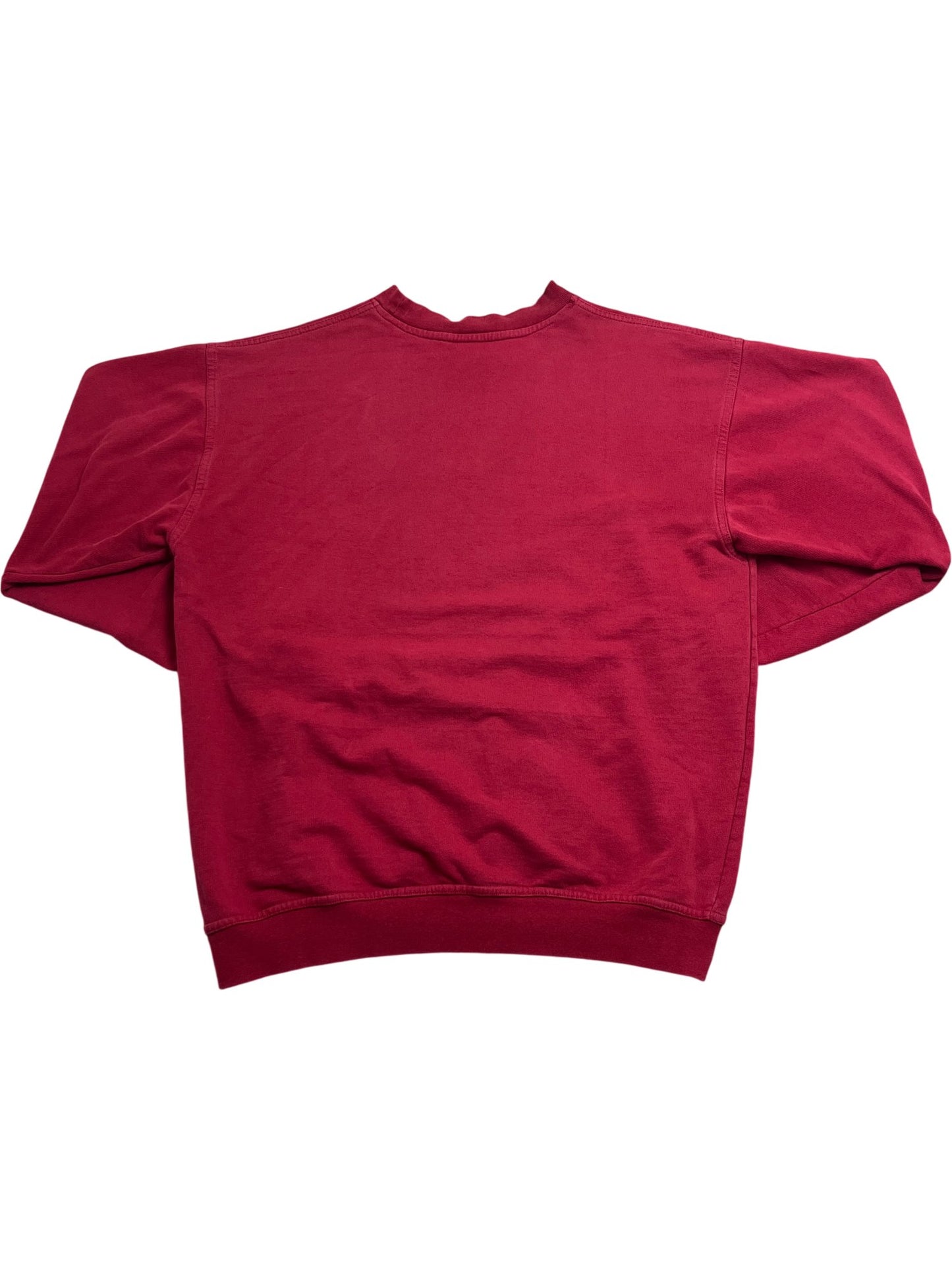 Vintage Red Adidas Crewneck Sweatshirt (L)