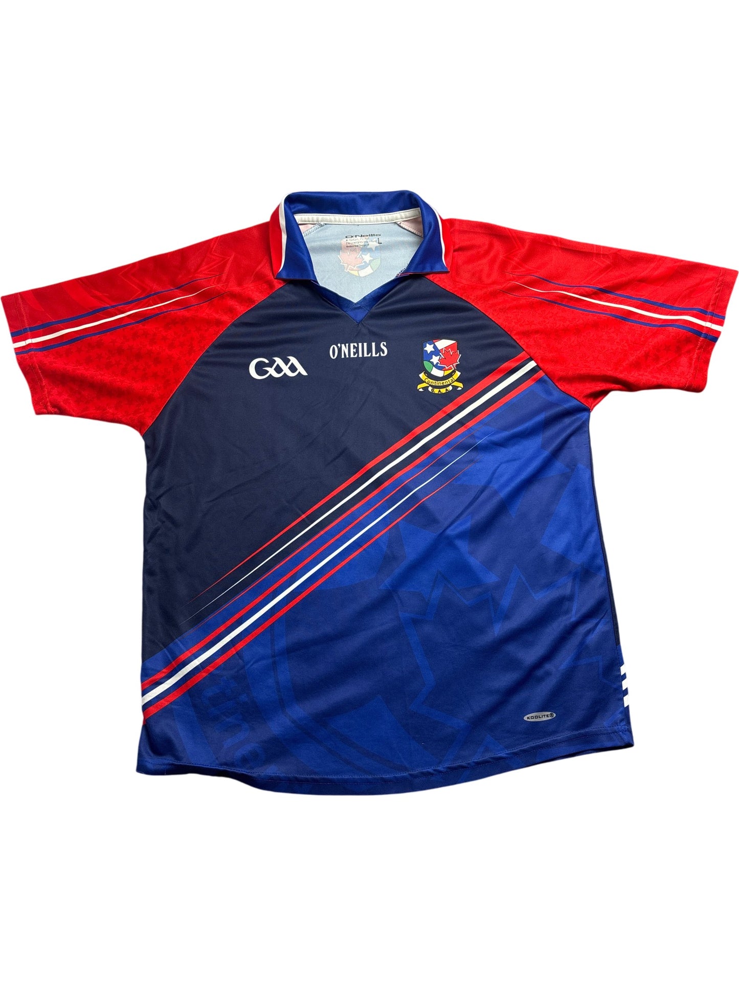 Vintage Blue O'Neills GAA Jersey Continental L (L)
