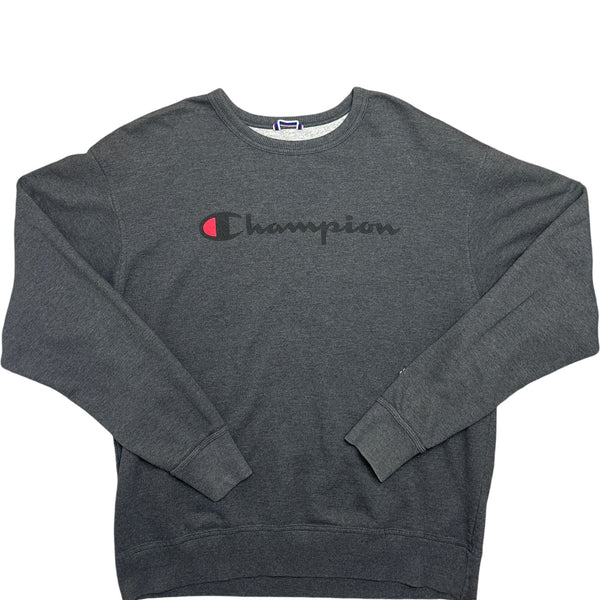 Vintage Grey Champion Crewneck Sweatshirt (XL)