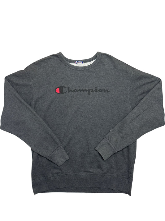 Vintage Grey Champion Crewneck Sweatshirt (XL)